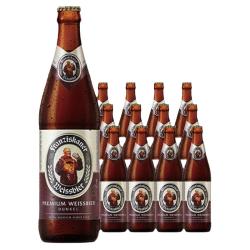 百威 范佳乐教士啤酒精酿白啤450ml*12瓶11.75°P德国风味整箱装批发