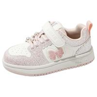 百丽童鞋女童板鞋秋冬儿童运动鞋小女孩宝宝鞋中大童低帮鞋子