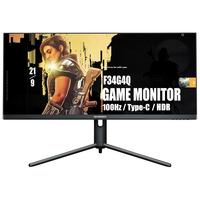 SKYWORTH 创维 F34G4Q 34英寸 IPS FreeSync 显示器（3440×1440、100Hz、99%sRGB、HDR10、Type-C 15W）