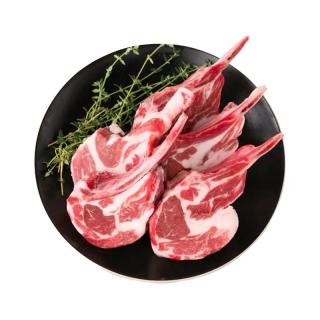 法式羊排生鲜羊肋排新鲜战斧羊排西餐法排烧烤半成品 1斤精品法排【约4-6片】