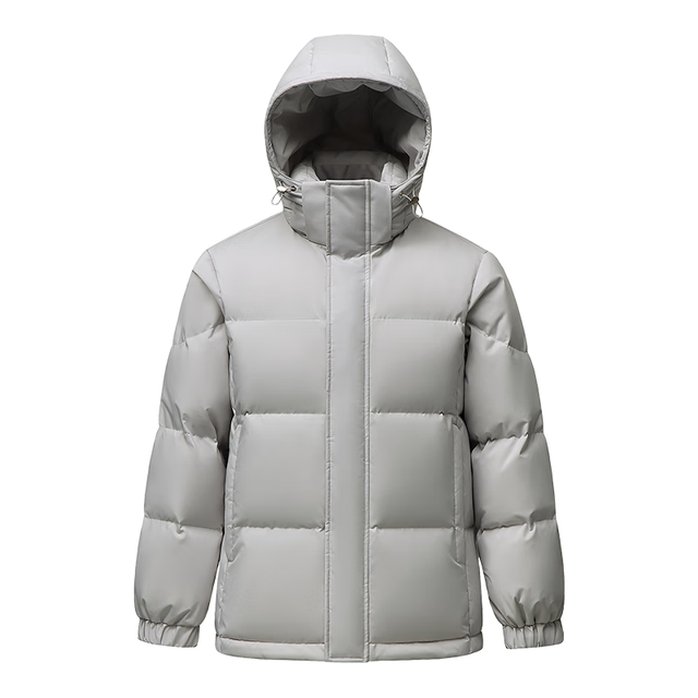 雪中飞 极寒系列 210g高充绒 超级加厚90%绒连帽羽绒服 男女同款