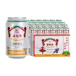 雪花 共24听雪花呼伦贝尔海拉尔330ml*24听草原啤酒雪花啤酒官方旗舰店