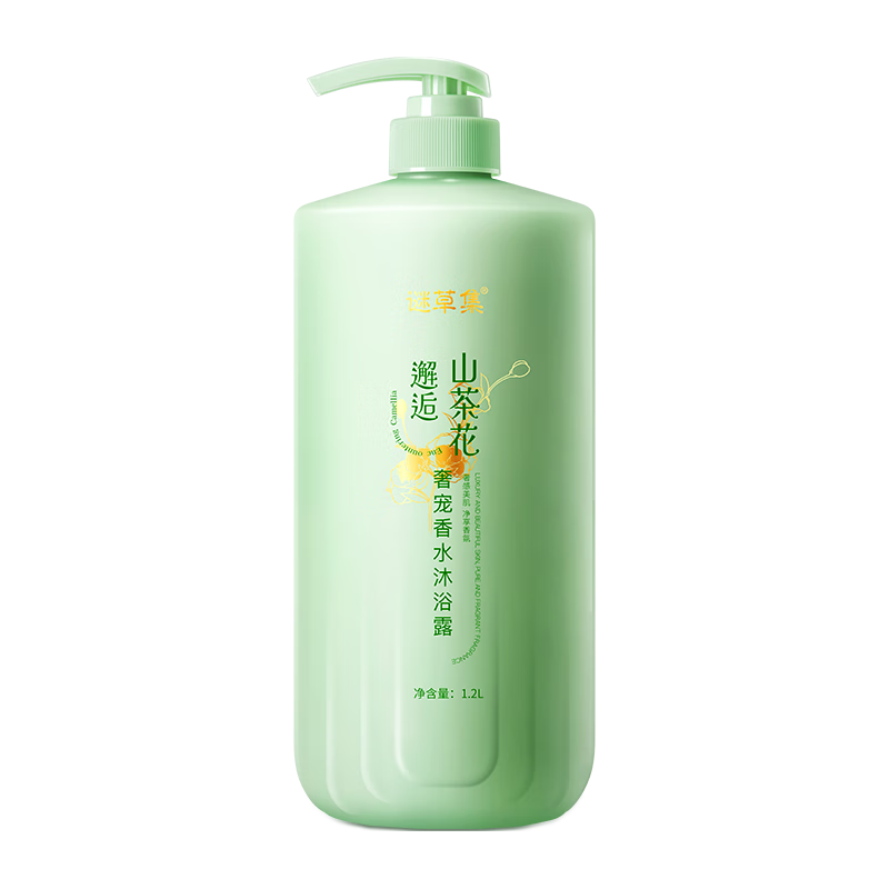  MICAOJI/谜草集 香味持久留香 山茶花奢宠香水沐浴露  1.2L