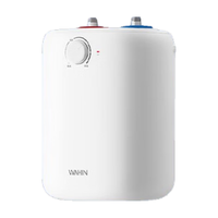 美的 Midea 小体积上出水小厨宝 6升 搪瓷内胆  2000W速热家用厨房用迷你储水式电热水器 F06-20H3(S)