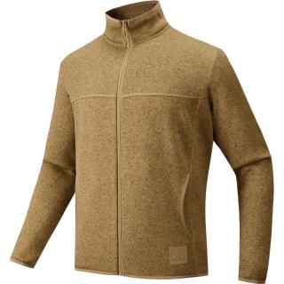 安踏 火壳大地之壳3.0抗静电抓绒衣户外立领夹克男外套上衣