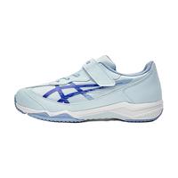 ASICS/亚瑟士童鞋舒适男女童体测田径网孔透气跑步鞋运动鞋 183-020蓝 35码