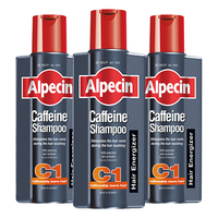 Alpecin欧倍青C1咖啡因控油防脱洗发水德国洗发露无硅油375ml*3