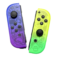 适用于任天堂switch手柄joycon双人成行霍尔摇杆ns塞尔达王国之泪oled喷射1一键唤醒六轴体感无线手柄国产