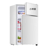 小神童冰箱车载冰箱双开门小型家用一级能效冷冻冷藏大容量 【一级能效】58S138升级款58L