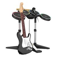 美加狮《Rock Band 4(摇滚乐队4)》Mad Catz乐队套装(吉他+架子鼓+麦克风)
