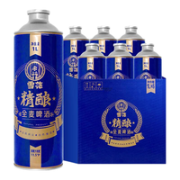 雪花 BEER 雪花 SNOWBEER 全麦精酿 啤酒  听装 1L*6