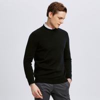 米皇 男士羊绒衫 秋冬100%山羊绒圆领毛衣