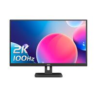 AOC27英寸2K高清Q27E3S2办公液晶电脑显示器100HZ笔记本外接屏24
