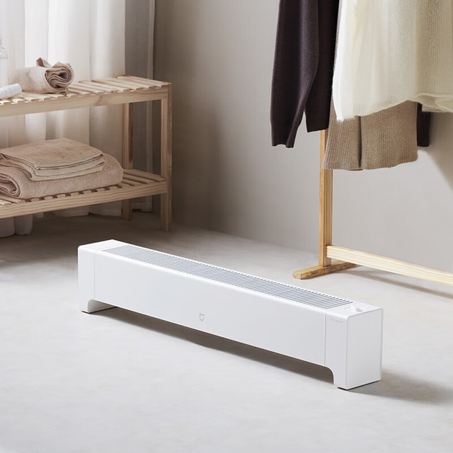 米家 MIJIA 小米踢脚线电暖器 2 电暖器取暖器 5秒速热全屋对流取暖IPX4防水 低噪制暖