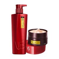 沙宣修护水养洗发水400g+修护水养150g发膜