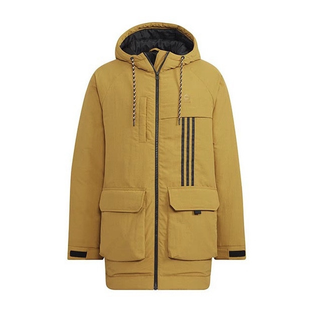 保暖服饰：adidas NEO 男女同款防风羽绒服 HN4761