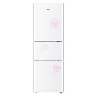 Haier 海尔 BCD-220STEA 直冷三门冰箱 220L 花舞白