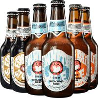 Hitachino Nest 常陆野猫头鹰 常陆野礻卜猫头鹰 白/IPA/咖啡 精酿啤酒 330ml*6瓶 日本进口