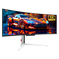 泰坦军团 TITAN ARMY49英寸 QD-OLED 5K曲面 HDR400超宽带鱼屏 144Hz  0.03ms 1000nit KVM 双2K分屏电竞显示器 G49E9R