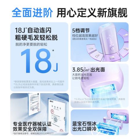 Lenovo脱毛器 美容家電 Lenovo脱毛器