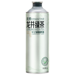 金星 中式精酿 龙井绿茶啤酒  龙井绿茶 6L 6瓶 整箱装