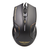 NEWMEN 新贵 猎鲨豹 N5000 有线鼠标 4200DPI RGB 黑色