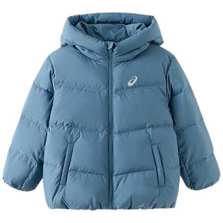 亚瑟士 童装25年冬季中大童宽松短款泡芙羽绒服外套轻薄舒适