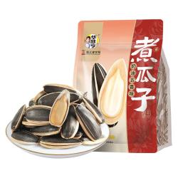 华味亨 煮瓜子系列500g 茉莉茶香味慢煮入味葵瓜子香瓜子休闲零食 500g奶油五香味*1袋