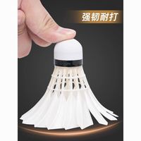 VICTOR/威克多胜利金黄10号羽毛球训比赛用球12只装鸭毛球