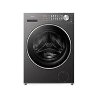 美的 Midea10kg洗衣机家用全自动纯平嵌滚筒洗脱一体L01T