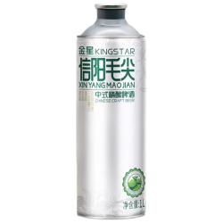 金星 礼盒装冰糖葫芦精酿啤酒1L*6罐整箱装踏春送礼