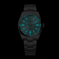 劳力士蚝式恒动型 自动机械机芯 蚝式钢 100米防水 41mm 男表 瑞表 银色