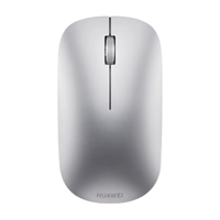 HUAWEI 华为 原装无线蓝牙鼠标轻薄办公便携MateBookD14X15xpro16E青春版银色+鼠标垫