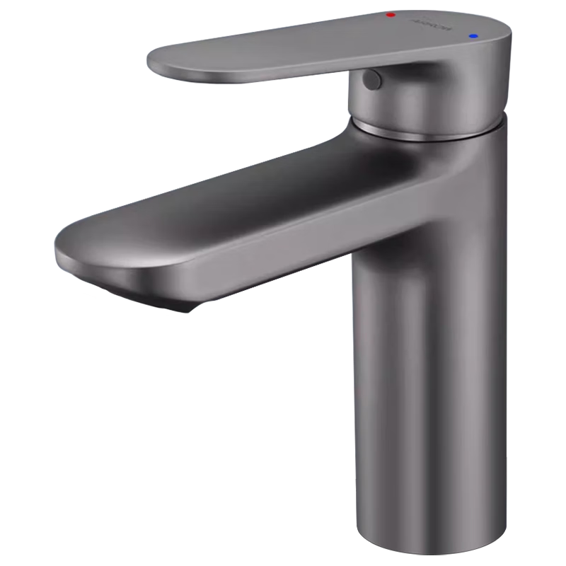 箭牌（ARROW）水龙头枪灰色冷热卫生间洗脸盆洗手池浴室柜台盆龙头AE41113GGP