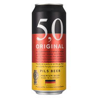 5.0 德国精酿 皮尔森黄啤酒  500ml*3罐 组合装 500ml*3