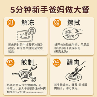  NIUMISHU/牛秘书 原切无添加 眼肉牛排