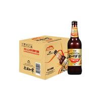 龙山泉 德式风味原浆白啤 辽宁优品 浑浊型啤酒 480mLx12瓶整箱 本溪特产