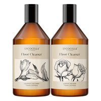 绽家家用清洁地板清洁剂木地板瓷地板去渍留香750ml*2（葡萄柚+玫瑰） 【蜂蜡养护】葡萄柚+玫瑰