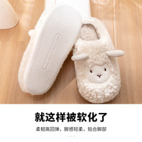 88VIP：TZLDN 可爱棉拖鞋女款秋冬2025室内家居加绒保暖毛拖鞋男