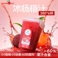 扬百利 yumberry 冰杨梅汁饮料 380ml*6瓶