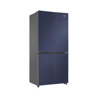 Haier 海尔 BCD-478WGHTD5DB1 风冷十字对开门冰箱 478升 晶釉蓝