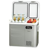 美的 Midea 冰箱车载压缩机制冷双开门54L车家两用冷冻冷藏箱