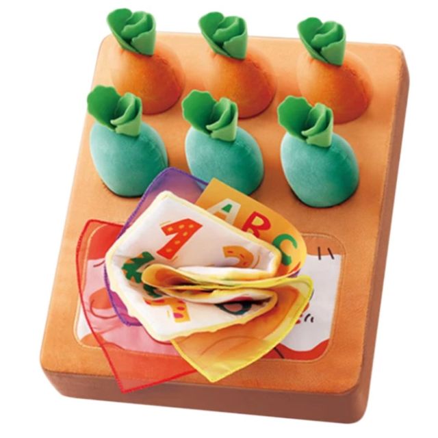 auby 澳贝 儿童玩具 澳贝2合1拔萝卜抽纸盒