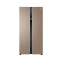 Haier 海尔 全空间保鲜飨宴系列 BCD-615WDCZ 风冷对开门冰箱 615L 卡其金