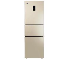KINGHOME 晶弘 BCD-231WETC 风冷三门冰箱 231L 时代金