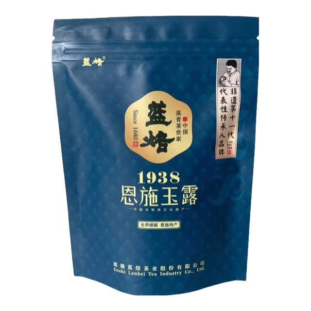 蓝焙恩施玉露1938 蒸青工艺绿茶 谷雨茶高山含硒 香味浓醇 口粮茶 多买实惠三袋 半斤