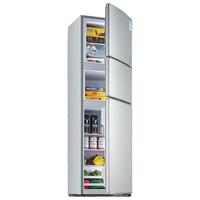 Heiai一级能效冰箱家用三门电冰箱小型冷冻冷藏大容量新低音低噪 【家用大容量三门】S248银色一级能效