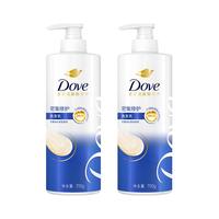 多芬多芬密集滋养氨基酸洗发水护发改善毛躁修护损伤700g 密集修护700g*2