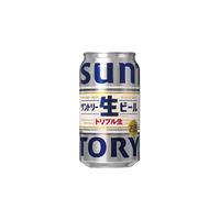SUNTORY三得利精酿生啤酒日本麦芽醇香爽口型 三得利生啤 350mL 25年4月产 6罐【散装】