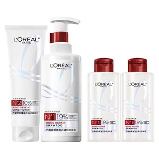 巴黎欧莱雅L'OREAL PARIS 'OREAL PARIS 欧莱雅发芯绷带洗发水护发素柔顺修护烫染受损